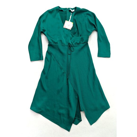 Cushnie Target Women's Dress Size 12 Emerald Green Midi Party Cocktail NEW - Picture 1 of 15